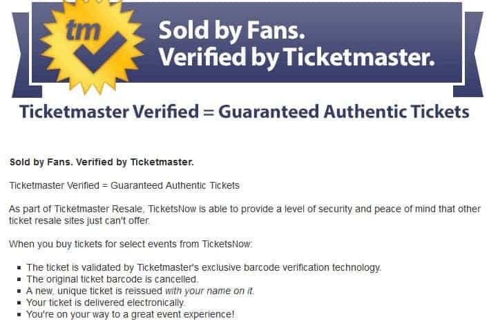 ticketsnow reviews 2019 legit guaranteed