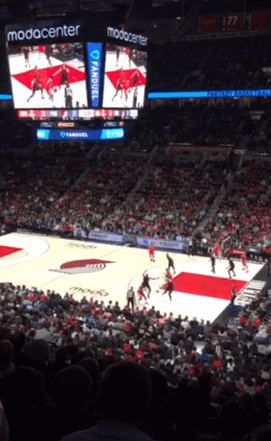 is ticket monster reliable blazers game