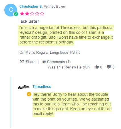 legit threadless.com reviews tshirt